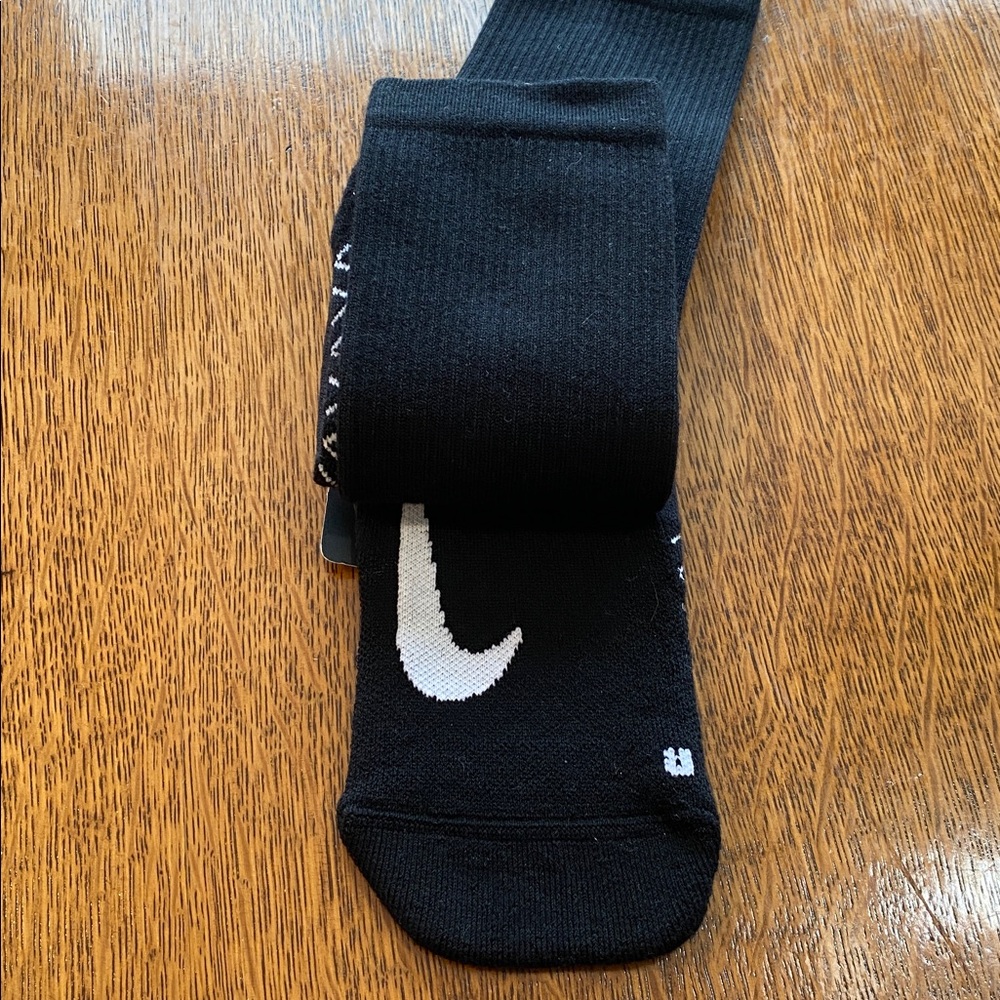 10-11.5 Nike R & L Reflective Elite Cushioned Women 11.5-13 Men Unisex Crew Sock - Picture 12 of 13